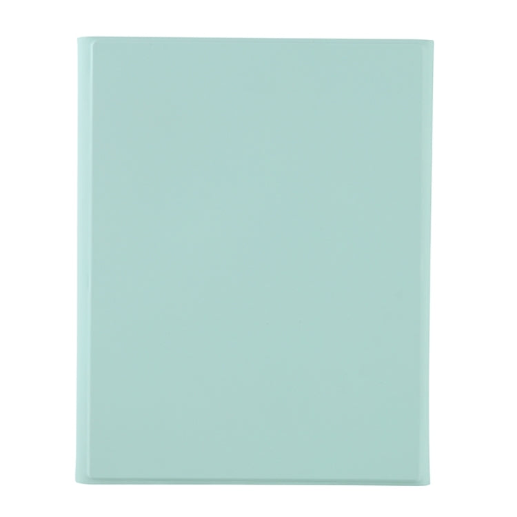 T098B Candy Color Skin Feel Texture Bluetooth Keyboard Leather Case with Pen Holder For iPad Air 11 2024 / 2025 / Air 4 10.9 2020 / Air 5 10.9 2022 (Light Green)