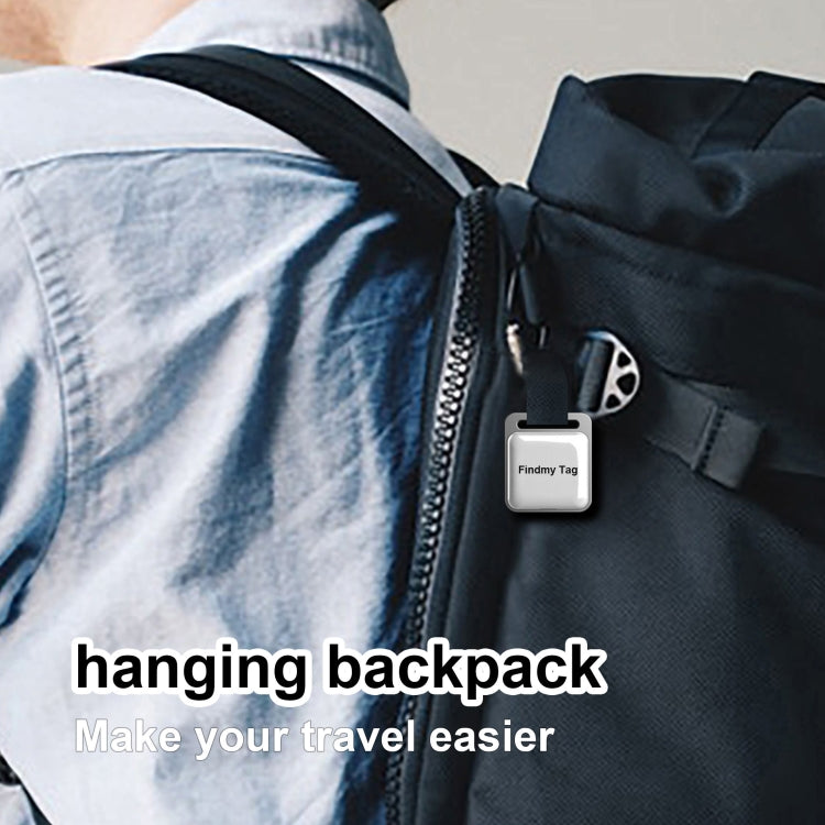 Findmy Tag Square Smart Bluetooth Anti- lost Alarm Locator Tracker(White) - Anti-lost Alarm by PMC Jewellery | Online Shopping South Africa | PMC Jewellery | Buy Now Pay Later Mobicred