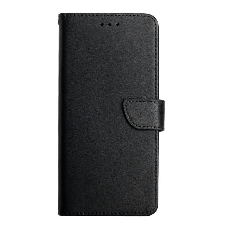For ZTE Blade V40 Pro Genuine Leather Fingerprint-proof Horizontal Flip Phone Case(Black) - ZTE Cases by PMC Jewellery | Online Shopping South Africa | PMC Jewellery | Buy Now Pay Later Mobicred