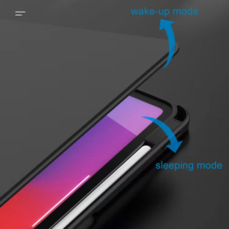 Mutural Jianshang Series Tablet Leather Smart Case For iPad Air 2022 / 2020 10.9 / Pro 11(Sky Blue) - free shipping - PMC TechLife - Order now!