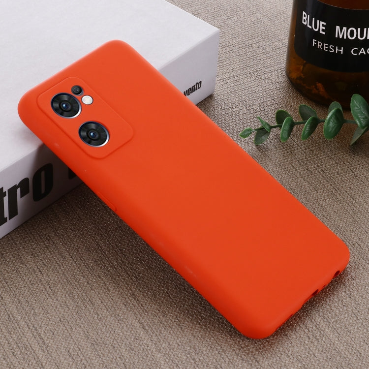 For OPPO Reno7 5G Global / Find X5 Lite Pure Color Liquid Silicone Shockproof Full Coverage Phone Case(Red) - free shipping - PMC TechLife - Order now!