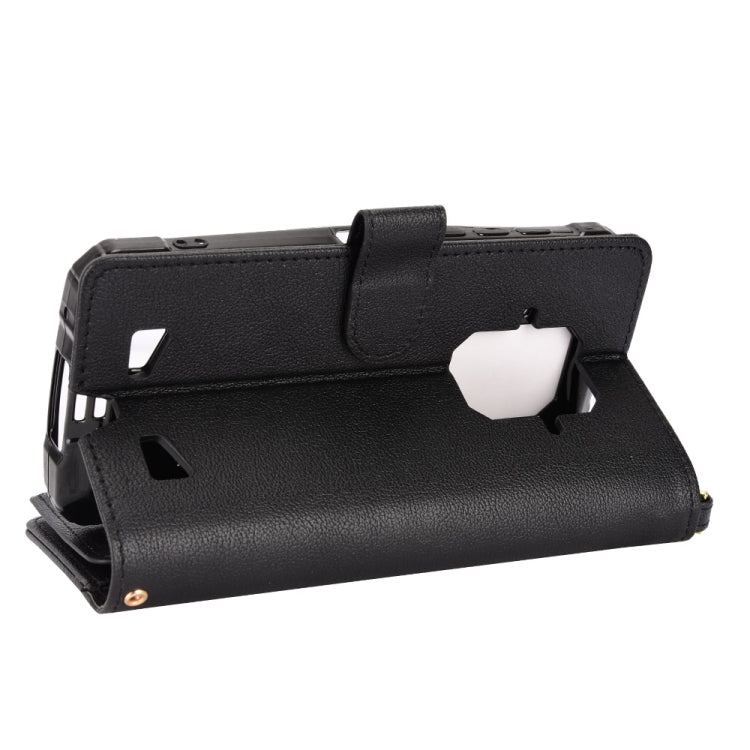 For Doogee S86 / S86 Pro Litchi Texture Zipper Leather Phone Case(Black) - Doogee Cases by PMC TechLife | Online Shopping South Africa | PMC TechLife | Buy Now Pay Later Mobicred