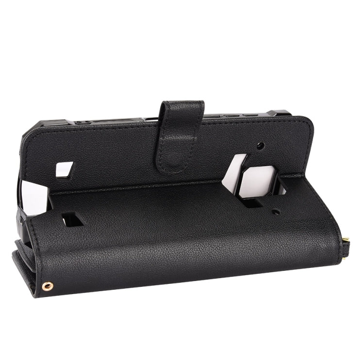 For Doogee S88 Pro / S88 Plus Litchi Texture Zipper Leather Phone Case(Black) - Doogee Cases by PMC TechLife | Online Shopping South Africa | PMC TechLife | Buy Now Pay Later Mobicred