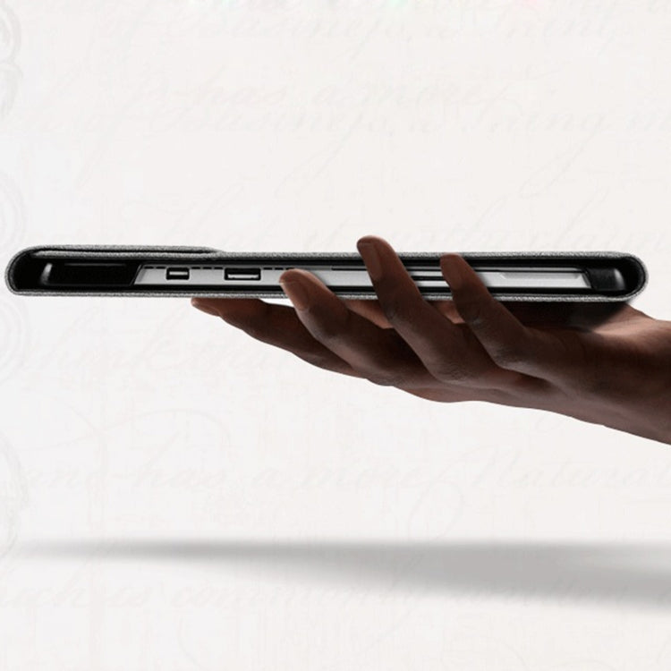 For MicroSoft Surface Pro 8 Deer Head Pattern Tablet Leather Case(Black) - Others by PMC Jewellery | Online Shopping South Africa | PMC Jewellery | Buy Now Pay Later Mobicred