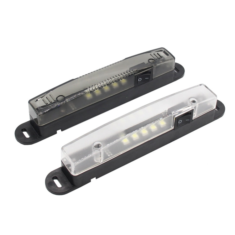 Motorcycle LED Guard Bar Light for UTV ATV Polaris RZR Golf Cart(Transparent)