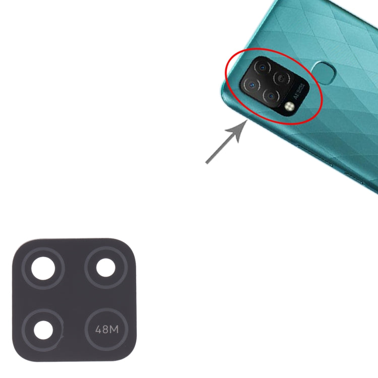 For Infinix Hot 10s/Hot 10T X689B X689 X689D X689C 10pcs Back Camera Lens - Camera Parts by PMc TechLife | Online Shopping South Africa | PMc TechLife | Buy Now Pay Later Mobicred