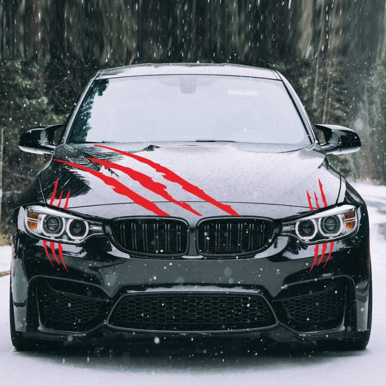 D-865 Claw Scratches Pattern Car Modified Decorative Sticker(Red) - free shipping - PMC TechLife - Order now!