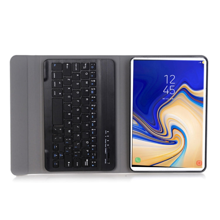 A290 For Galaxy Tab A 8.0 T290 / T295 (2019) Detachable Bluetooth Keyboard Leather Tablet Case with Stand Function(Blue)
