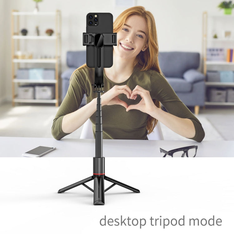 L12 Bluetooth Remote Control Tripod Selfie Stick Phone Holder - Selfie Sticks by PMC TechLife | Online Shopping South Africa | PMC TechLife | Buy Now Pay Later Mobicred