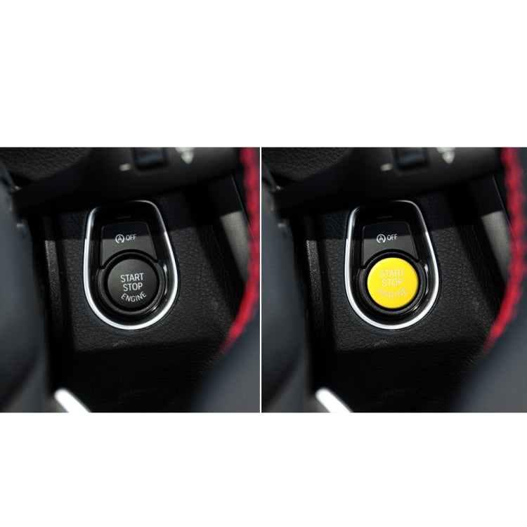 Car Engine Start Key Push Button Cover for BMW G / F Chassis, Style:with Start and Stop - Decoration Rings by PMC TechLife | Online Shopping South Africa | PMC TechLife | Buy Now Pay Later Mobicred