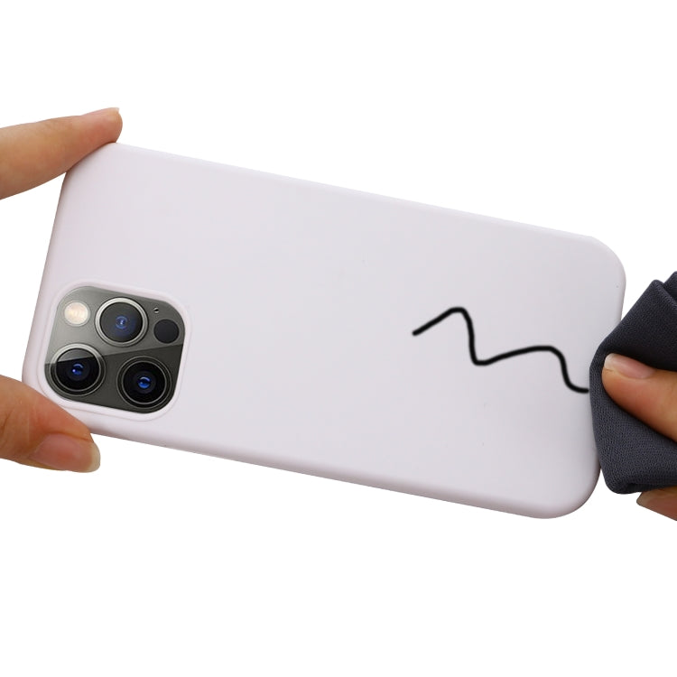 For iPhone 14 Pro Max Shockproof Silicone Magsafe Case (White)