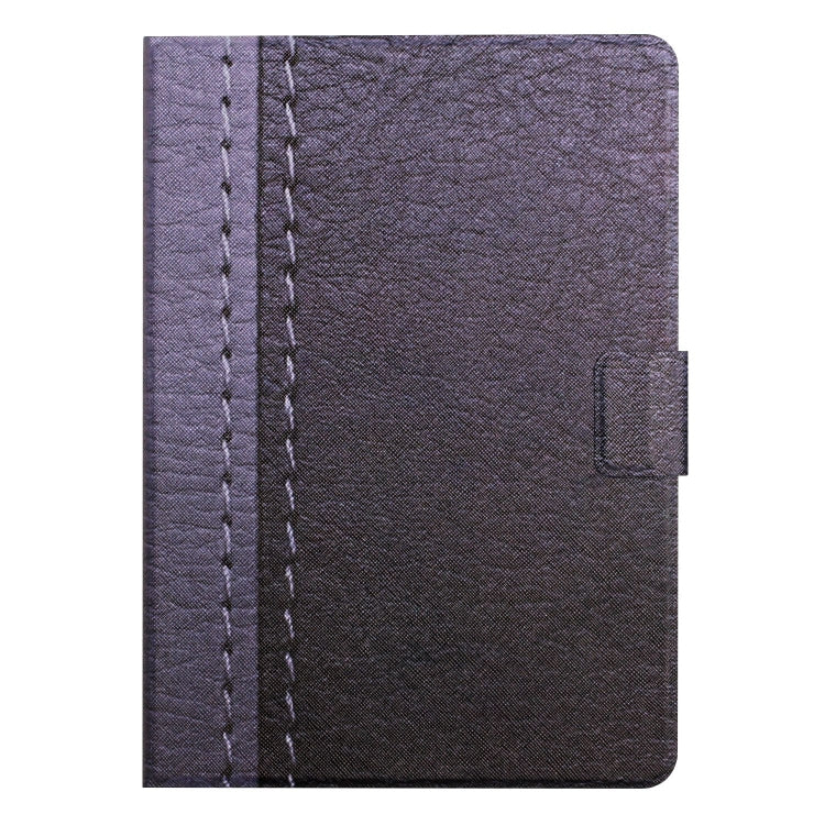 For Lenovo Tab P11 Stitching Solid Color Smart Leather Tablet Case(Grey)