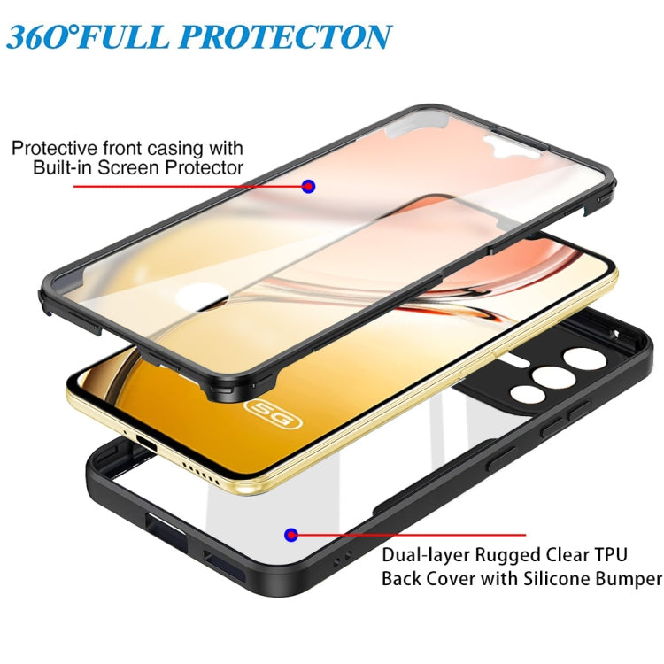 For vivo V23 5G 360 Degrees Full Coverage Phone Case(Blue)