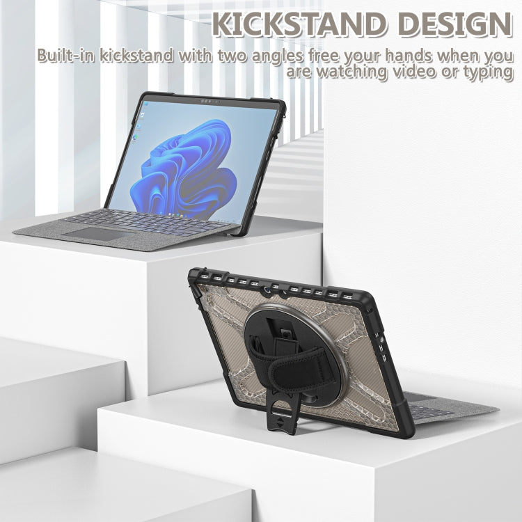For MicroSoft Surface Pro 8 TPU + PC Tablet Case(Tea Color) - Others by PMC TechLife | Online Shopping South Africa | PMC TechLife | Buy Now Pay Later Mobicred