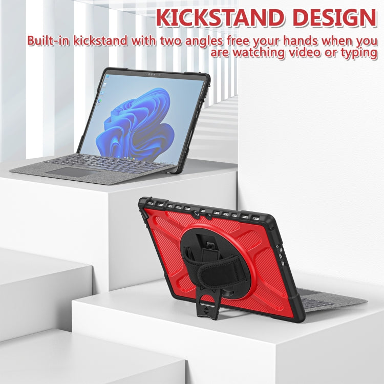 For MicroSoft Surface Pro 8 TPU + PC Tablet Case(Red) - Others by PMC TechLife | Online Shopping South Africa | PMC TechLife | Buy Now Pay Later Mobicred