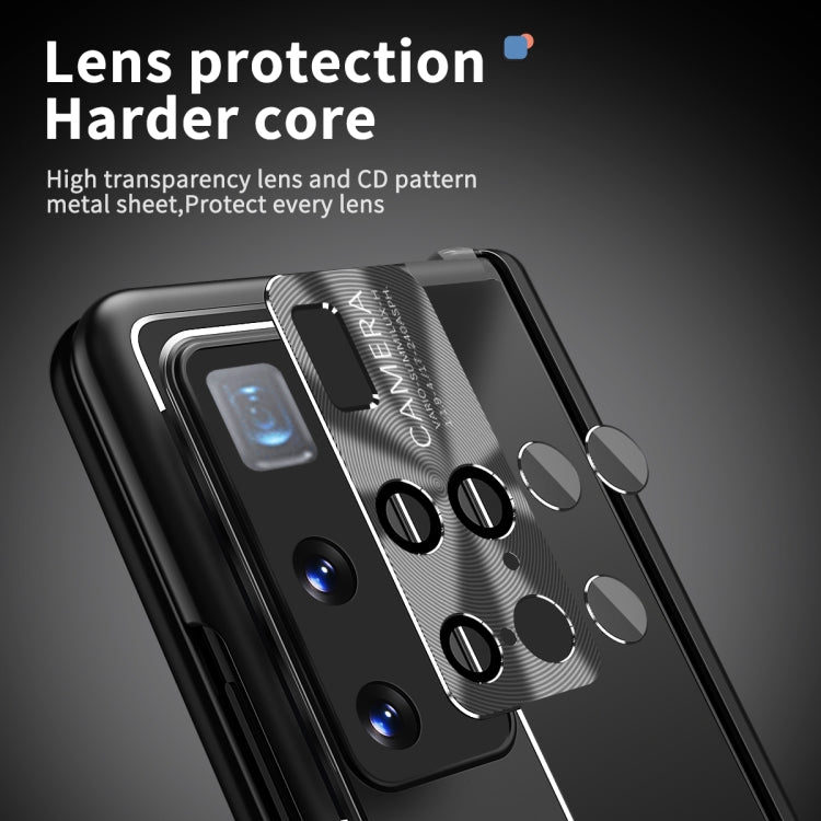 For Huawei Mate X2 Aluminum Alloy Double Hinge Shockproof Phone Protective Case(Black) - Huawei Cases by PMC TechLife | Online Shopping South Africa | PMC TechLife | Buy Now Pay Later Mobicred