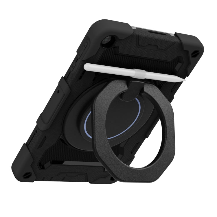 For Huawei MatePad T 10s / T10 Armor Contrast Color Silicone + PC Tablet Case(Black) - Huawei by PMC TechLife | Online Shopping South Africa | PMC TechLife | Buy Now Pay Later Mobicred