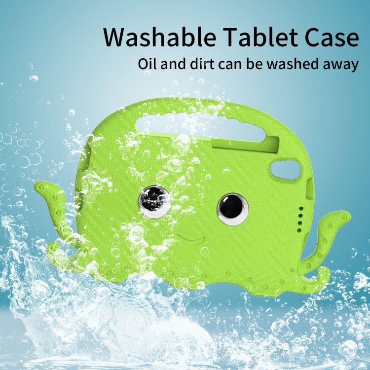 For Lenovo Tab M8 TB 8505F / 8705N Octopus Style EVA + PC Tablet Case with Strap(Grass Green)
