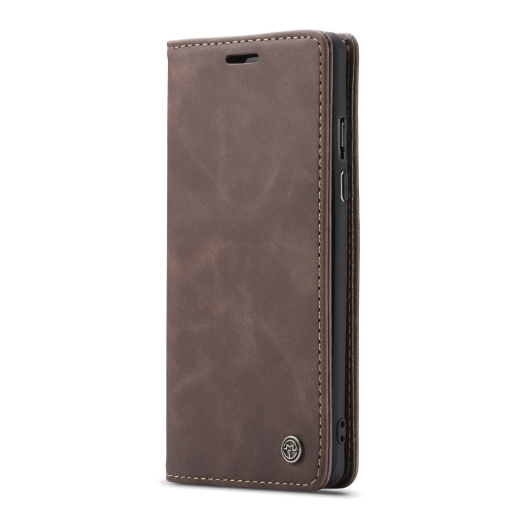 For OnePlus 8 CaseMe Multifunctional Horizontal Flip Leather Case, with Card Slot & Holder & Wallet(Coffee)