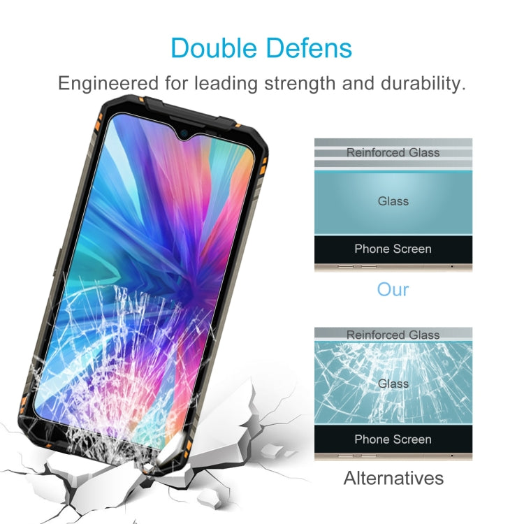 For Doogee S96GT 50pcs 0.26mm 9H 2.5D Tempered Glass Film