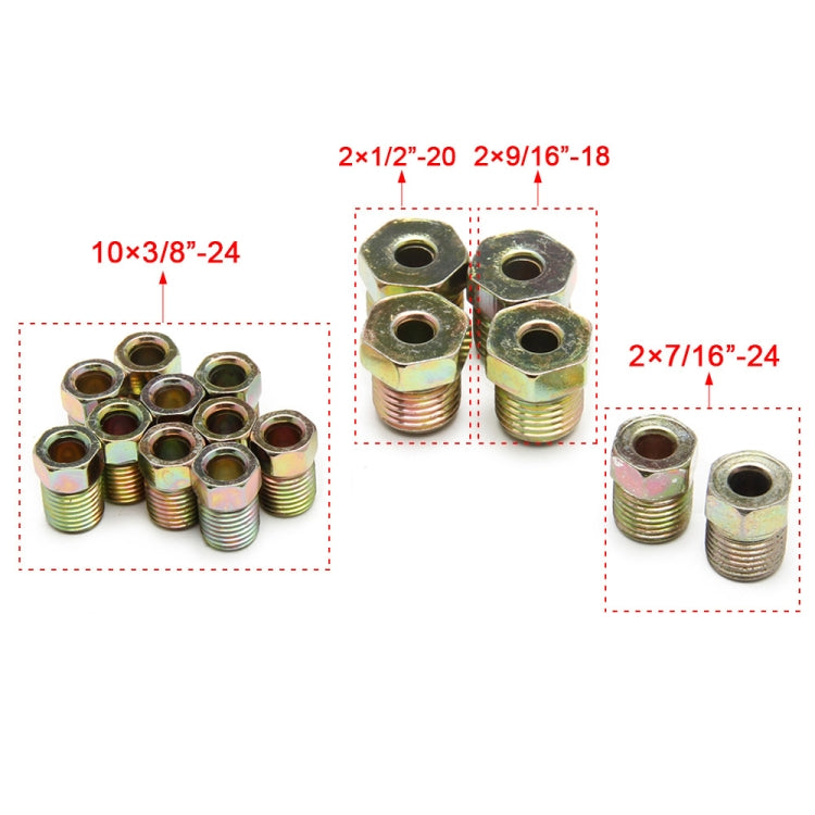 Car 25ft Zinc Plated Brass Brake Tube with Fittings - Brake System by PMC TechLife | Online Shopping South Africa | PMC TechLife | Buy Now Pay Later Mobicred
