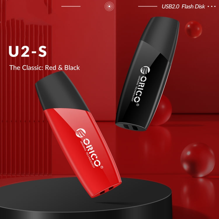 ORCIO USB2.0 U Disk Drive, Read: 10MB/s, Write: 3MB/s, Memory:8G(Black) - USB Flash Drives by ORICO | Online Shopping South Africa | PMC Jewellery | Buy Now Pay Later Mobicred