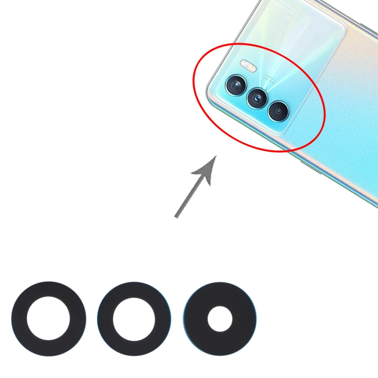 For OPPO K9 Pro 10 PCS Back Camera Lens - Camera Series by PMc TechLife | Online Shopping South Africa | PMc TechLife | Buy Now Pay Later Mobicred