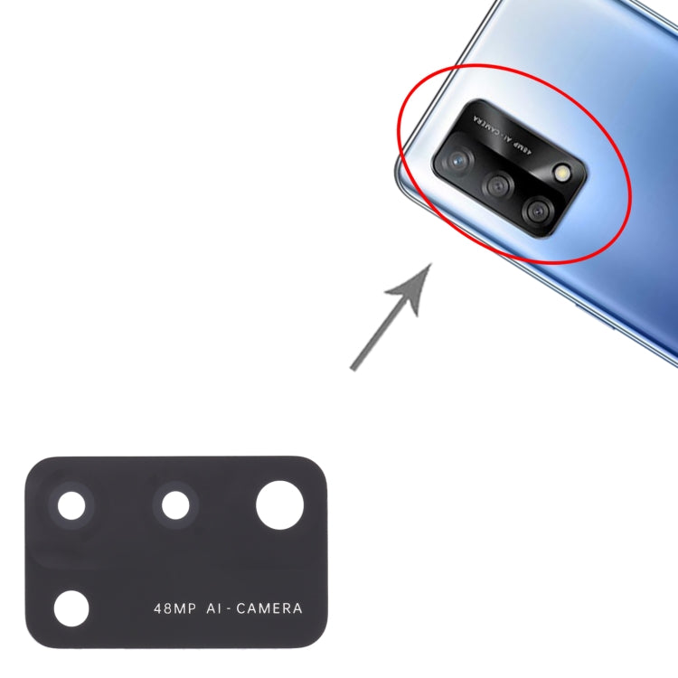 For OPPO A74 4G/F19 10 PCS Back Camera Lens - Camera Series by PMC TechLife | Online Shopping South Africa | PMC TechLife