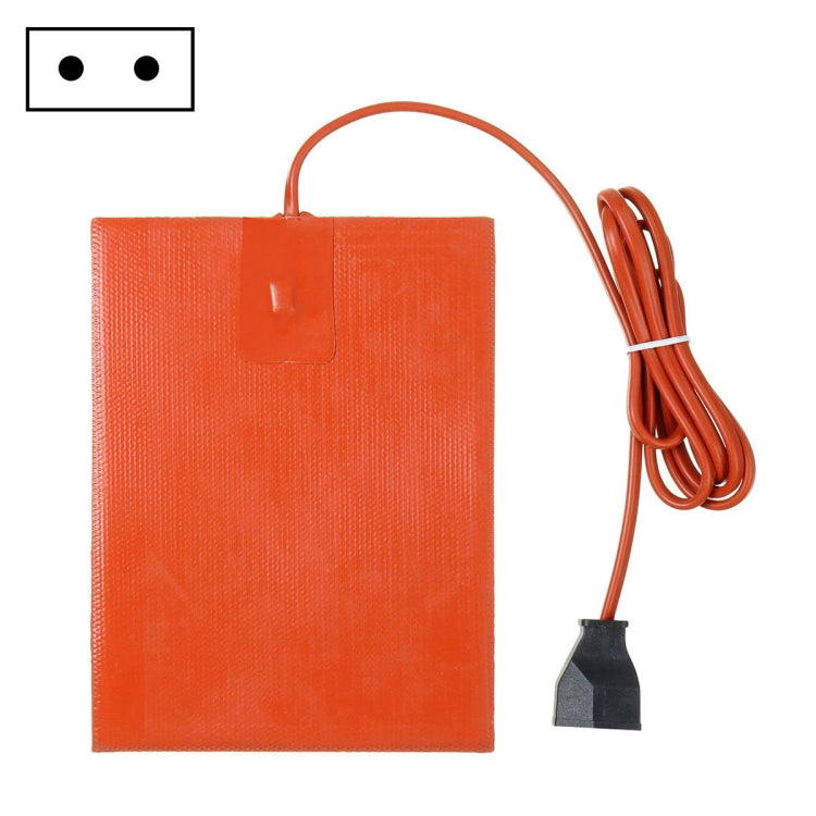 9 x 13cm Car Engine Oil Pan Sump Tank Heater Pad, Plug Type:EU Plug