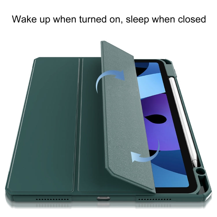 For iPad 2025 / 2022 Mutural Pinyue Series Smart Leather Tablet Case(Blue) - free shipping - PMC Jewellery - Order now!