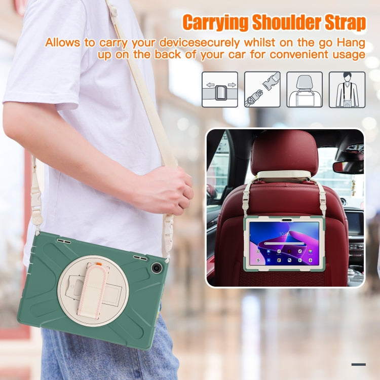 For Lenovo Tab M10 10.1 3rd Gen Silicone + PC Protective Tablet Case(Emerald) - free shipping - PMC TechLife - Order now!