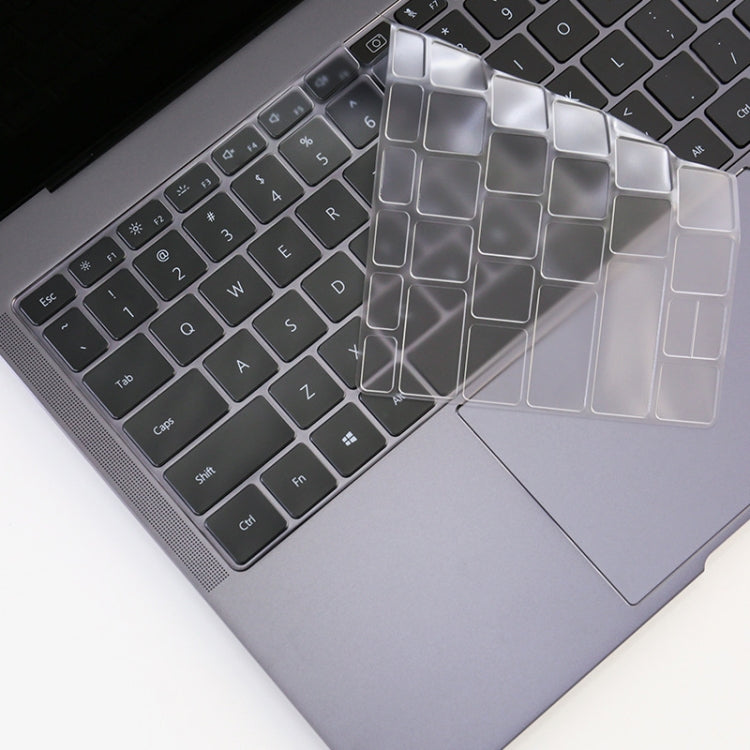 For Huawei MateBook D 15.6 inch Transparent and Dustproof TPU Laptop Keyboard Protective Film - free shipping - PMC Jewellery - Order now!