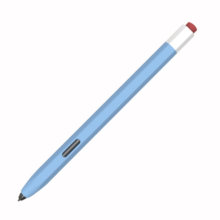For Samsung Galaxy Tab S6 Lite P610/P615 LOVE MEI Soft Silicone Stylus Pen Protective Case(Blue)