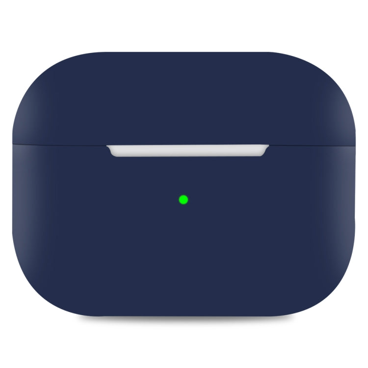For AirPods Pro 2 Spliting Silicone Protective Case(Dark Blue)