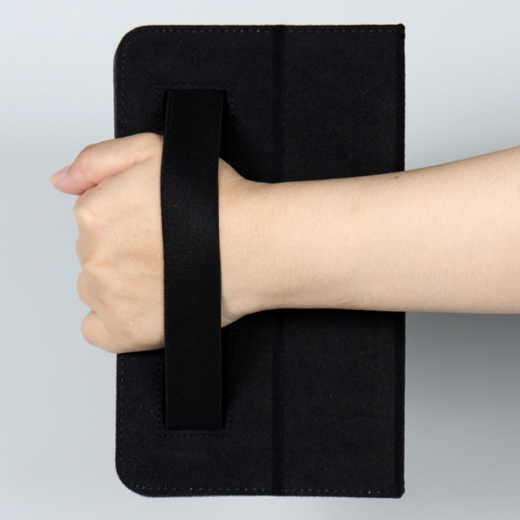 For TCL Tab 8 Litchi Texture Tablet Leather Case with Holder(Black) - Others by PMC TechLife | Online Shopping South Africa | PMC TechLife | Buy Now Pay Later Mobicred