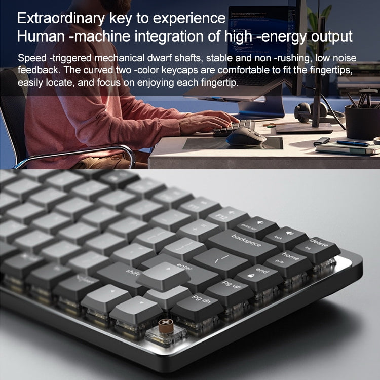 Logitech MX Mechanical Mini Wireless Bluetooth Dual Mode Keyboard with Logi Bolt USB Receiver(Red Axis) - free shipping - PMC Jewellery - Order now!