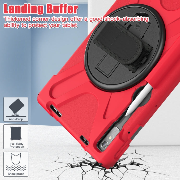 For Lenovo Tab P11 Pro Gen 2 Silicone + PC Protective Tablet Case(Red) - Lenovo by PMC TechLife | Online Shopping South Africa | PMC TechLife | Buy Now Pay Later Mobicred