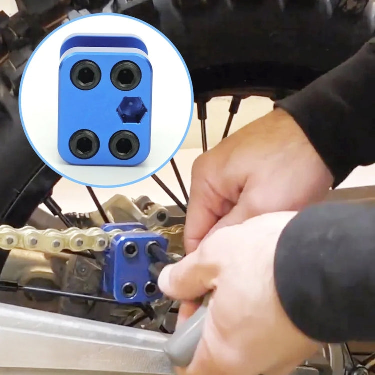 Universal Chain Adjusting Alignment Tool for 520 525 530 Side Plate Motorcycle ATV - Theft Protection by PMC TechLife | Online Shopping South Africa | PMC TechLife | Buy Now Pay Later Mobicred