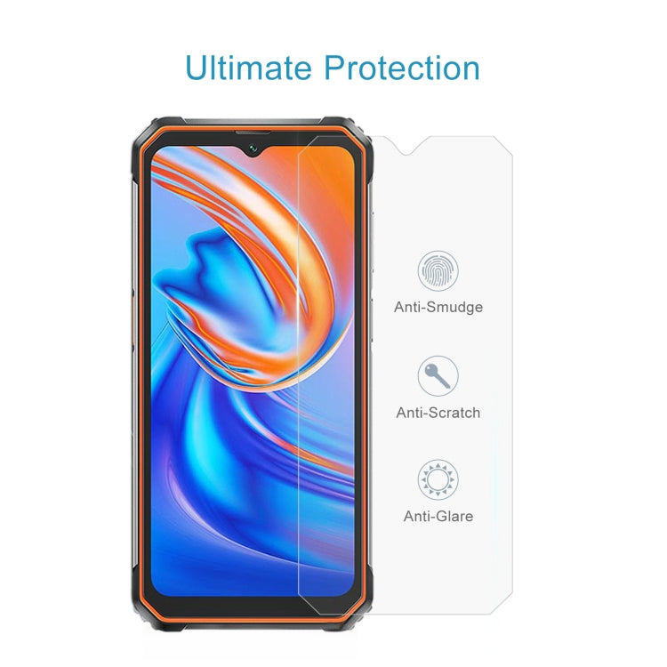 For Blackview BV9200 50 PCS 0.26mm 9H 2.5D Tempered Glass Film