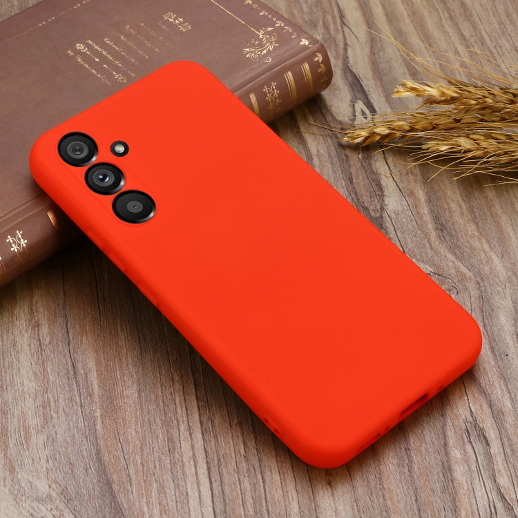 For Samsung Galaxy A54 5G Solid Color Liquid Silicone Dropproof Full Coverage Phone Case(Red) - free shipping - PMC TechLife - Order now!