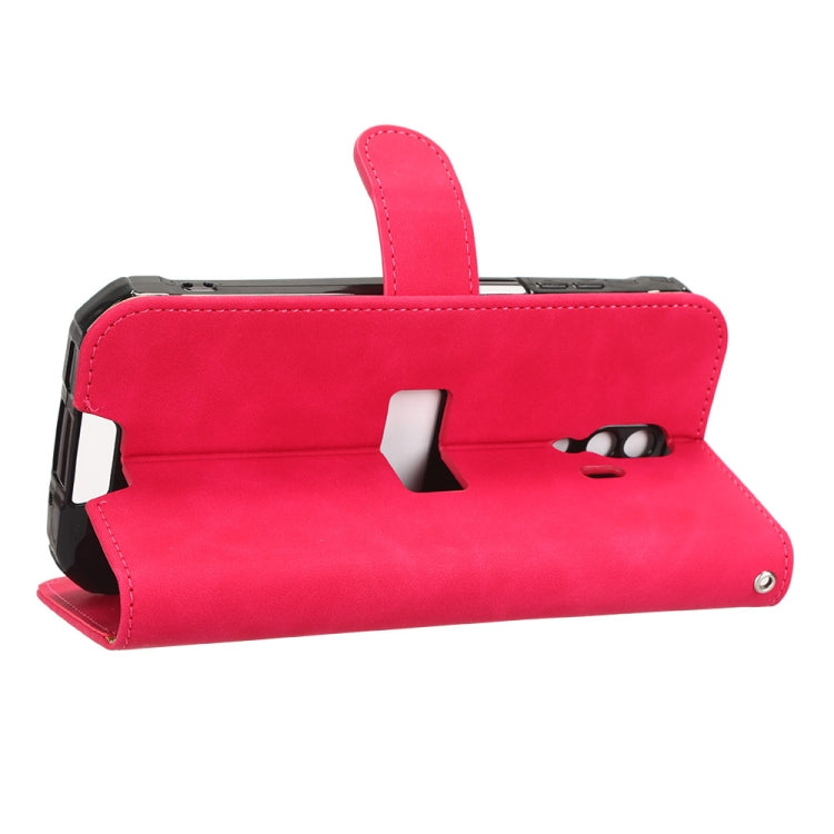 For Blackview BV7200 Skin Feel Magnetic Flip Leather Phone Case(Rose Red) - free shipping - PMC TechLife - Order now!
