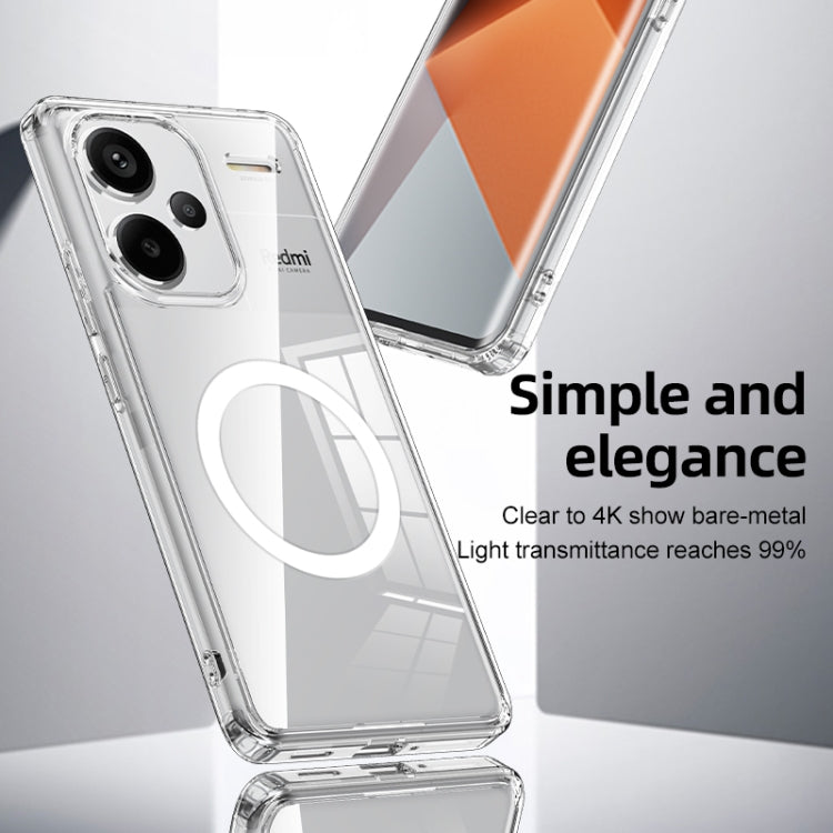 For Xiaomi Redmi Note 13 Pro+ Armor Clear TPU Hard PC Phone Case(Matte Black) - free shipping - PMC TechLife - Order now!