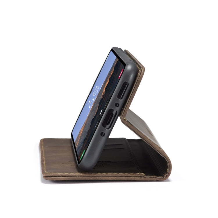 For Samsung Galaxy A54 CaseMe 013 Multifunctional Horizontal Flip Leather Phone Case(Coffee) - free shipping - PMC Jewellery - Order now!