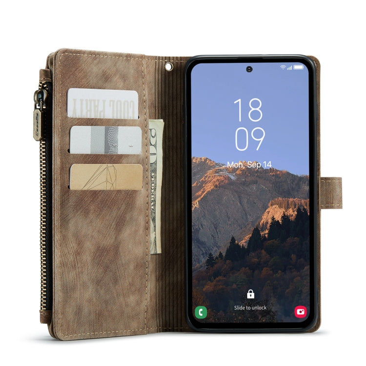 For Samsung Galaxy A54 CaseMe C30 Multifunctional Phone Leather Phone Case(Brown) - Galaxy Phone Cases by CaseMe | Online Shopping South Africa | PMC TechLife