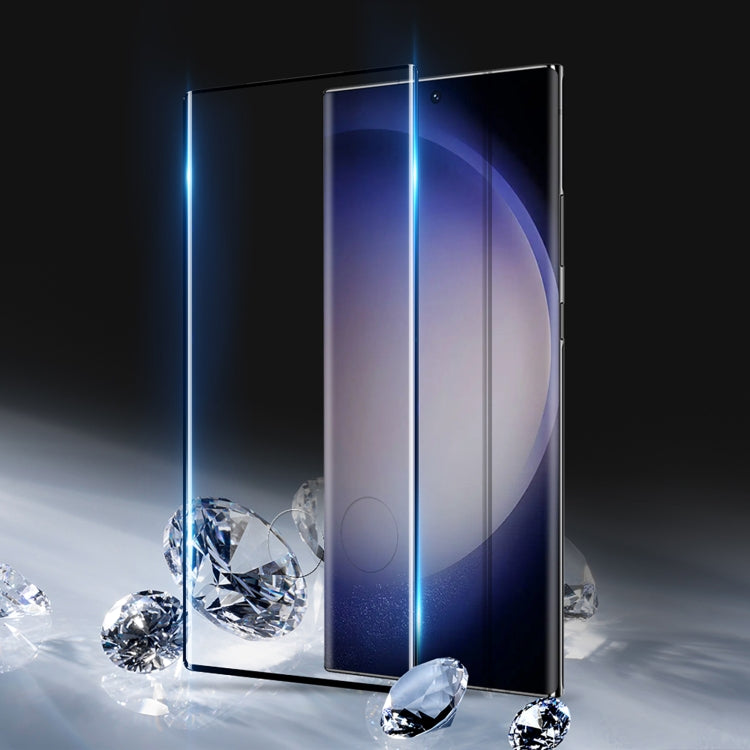 For Samsung Galaxy S23 Ultra 5G 10pcs DUX DUCIS 0.33mm 9H Medium Alumina Tempered Glass Film
