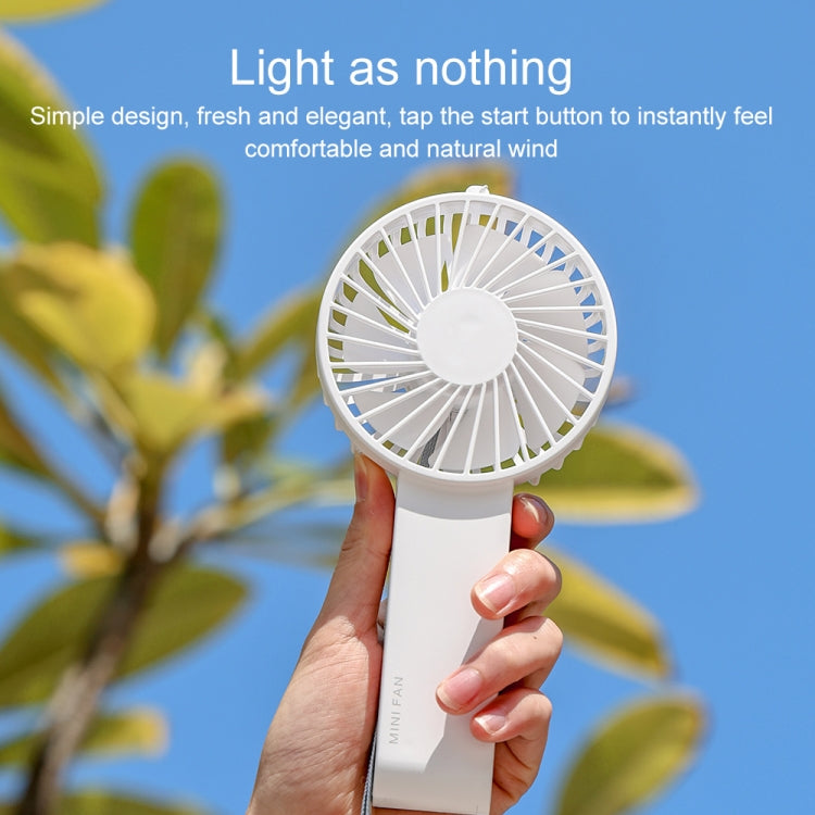 WT-F58 Hanging Neck Handheld Electric Fan(Cream Color) - Electric Fans by PMC TechLife | Online Shopping South Africa | PMC TechLife | Buy Now Pay Later Mobicred