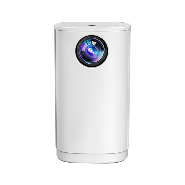 T1 480x360 800 Lumens Portable Mini LED Projector, Specification:UK Plug(White)