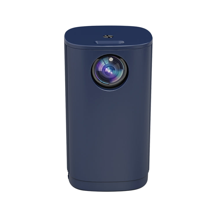 T1 480x360 800 Lumens Portable Mini LED Projector, Specification:UK Plug(Blue)