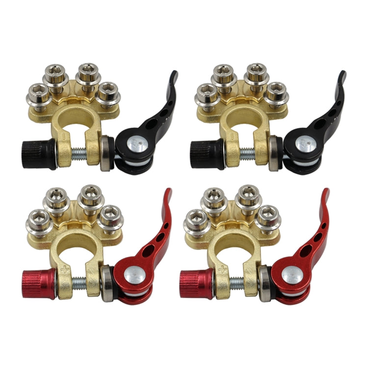 CP-3085 Car Battery Brass Stake Head Removable Battery Terminal Connector - Booster Cable & Clip by PMC TechLife | Online Shopping South Africa | PMC TechLife | Buy Now Pay Later Mobicred