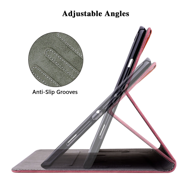 For Honor Pad V8 Pro Tiger Pattern Flip Leather Tablet Case(Red) - Honor by PMC TechLife | Online Shopping South Africa | PMC TechLife | Buy Now Pay Later Mobicred